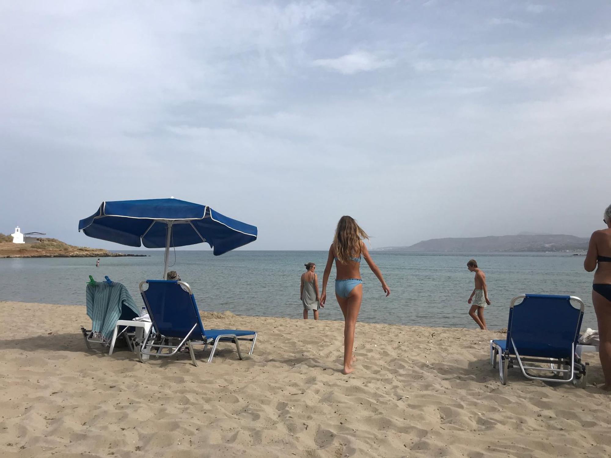Almyrida Sands luxury stone villa Xirostérnion Extérieur photo