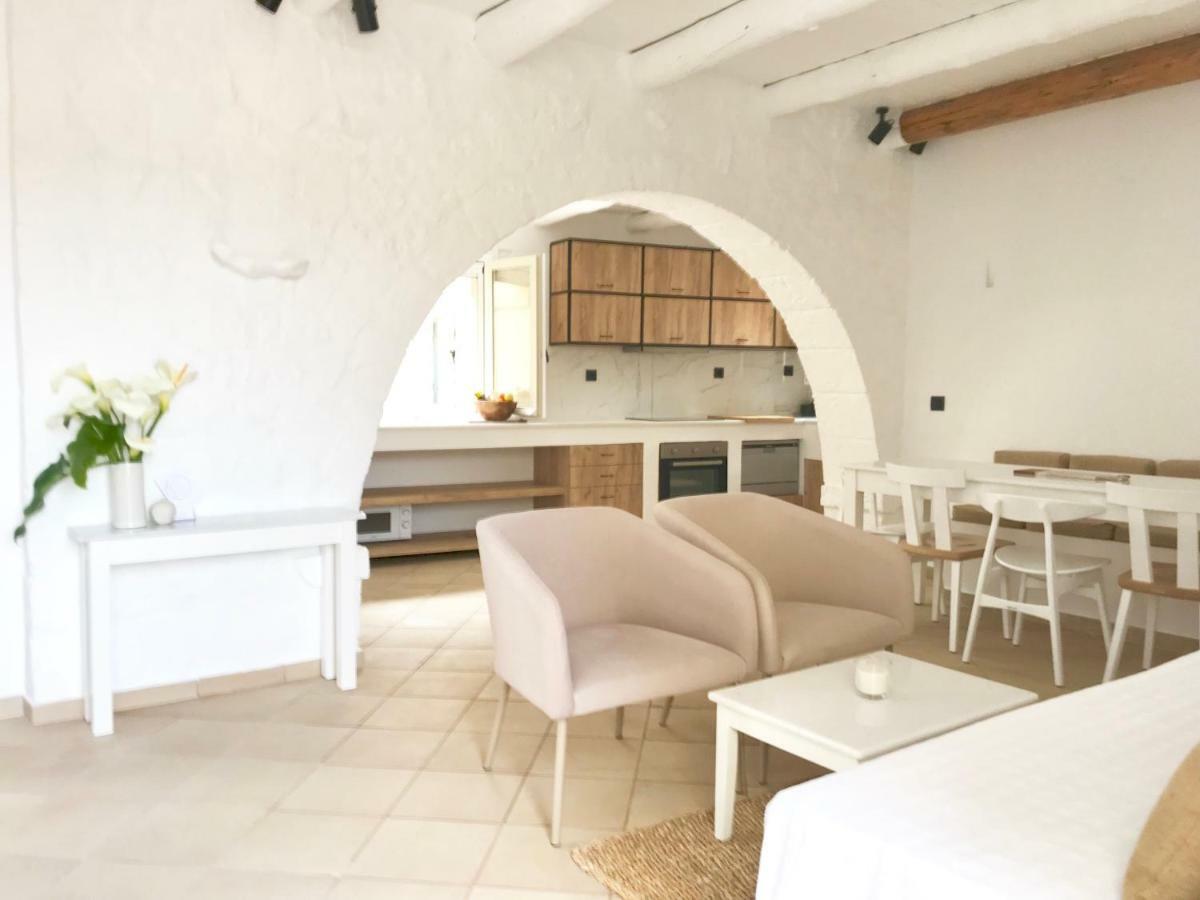 Almyrida Sands luxury stone villa Xirostérnion Extérieur photo
