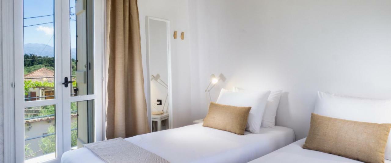 Almyrida Sands luxury stone villa Xirostérnion Extérieur photo