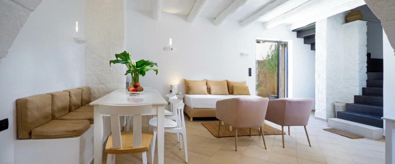 Almyrida Sands luxury stone villa Xirostérnion Extérieur photo