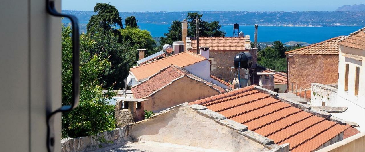 Almyrida Sands luxury stone villa Xirostérnion Extérieur photo
